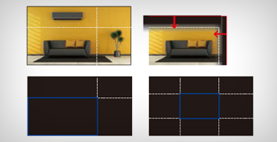 升級的內(nèi)置融合功能 - Epson CB-L1505U產(chǎn)品功能